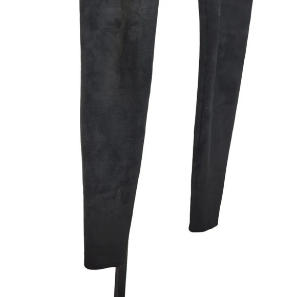 Aritzia Wilfred Free Daria Black Faux Suede Leggings Size XS - Picture 6 of 7